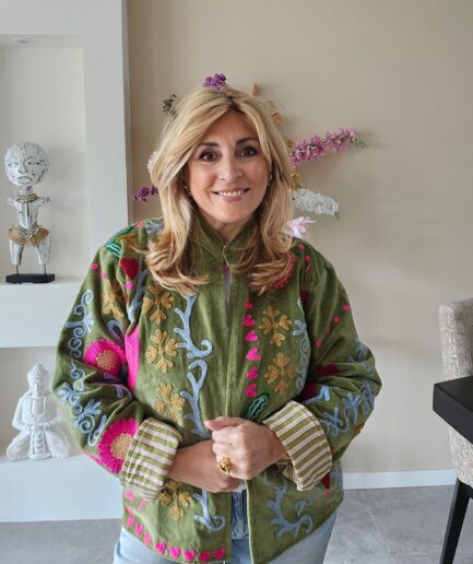 Velvet Jacket - groen