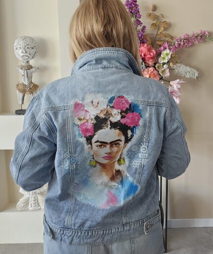 Frida Jeans jacket - blauw maat M