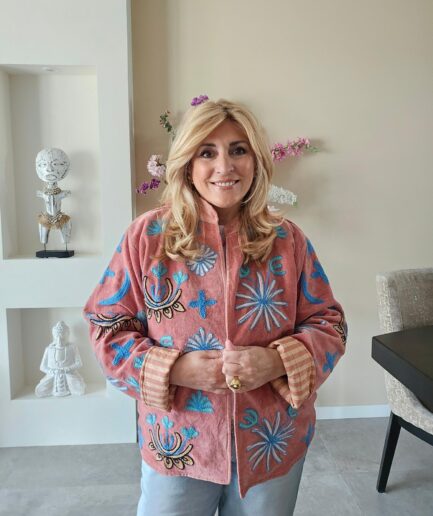 Velvet Jacket - koraal