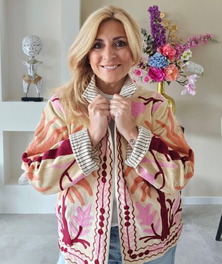 Velvet Jacket - Tree