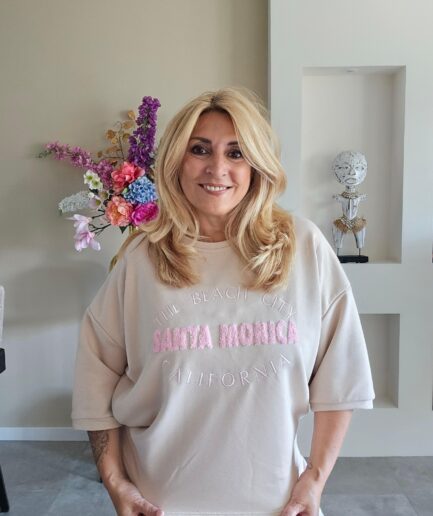 Santa Monica top - beige