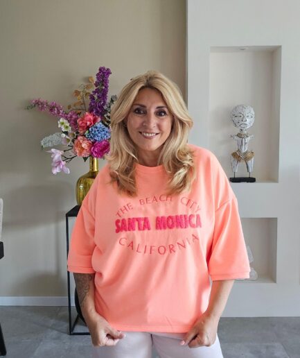 Santa Monica top - oranje