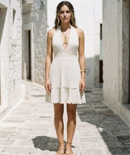 Sarah-Jane jurkje - beige